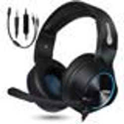 Casque de Gaming - NUBWO - PS4/Xbox One - Audio stéréo 3D - Microphone - Confortable et Anti-Bruit
