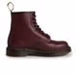 Bottes 1460 Smooth Cuir Rouge - 40