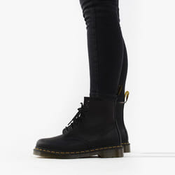 Bottes 1460 Smooth Cuir Noir
