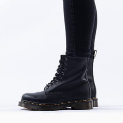 Bottes 1460 Smooth Cuir Noir