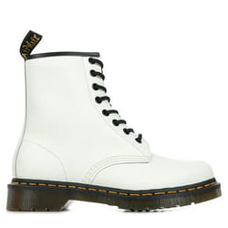 Bottes 1460 Smooth Cuir Blanc