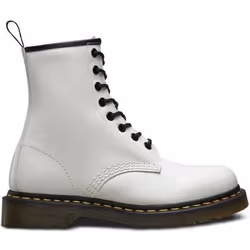 Bottes 1460 Smooth Cuir Blanc