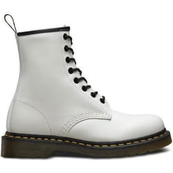 Bottes 1460 Smooth Cuir Blanc