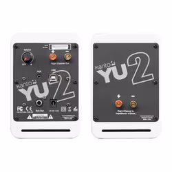 Kanto YU2 haut-parleur 2-voies Blanc Avec fil 50 W