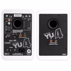 Kanto YU4 haut-parleur 2-voies Blanc Avec fil &sans fil 70 W