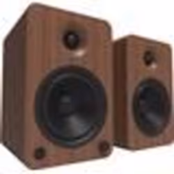 Enceintes actives HiFi - Kanto - YU6 - Bluetooth - Noyer - Vendues par paire