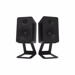 Kanto SE6 support de haut-parleurs Table Acier Noir