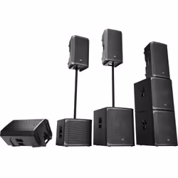 Electro-Voice ELX200-12 haut-parleur 2-voies Noir Avec fil 300 W