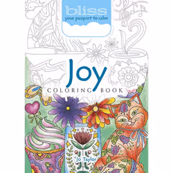 Dover Publications BLISS Joy Coloring Book Your Passport to Calm, 96 pages, Garçon/Fille, Livre/album de coloriage