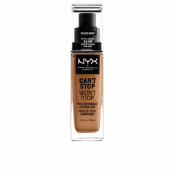 CAN’T Stop WON’T Stop full coverage foundation #golden honey