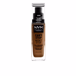 CAN’T Stop WON’T Stop full coverage foundation #sienna