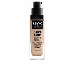 CAN’T Stop WON’T Stop full coverage foundation #alabaster