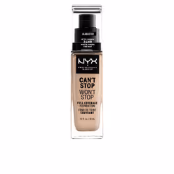 CAN’T Stop WON’T Stop full coverage foundation #alabaster