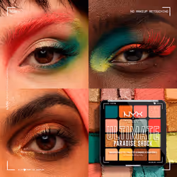 Palette d’ombres Ultimate Paradise Shock 16 x