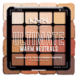 Palette d’ombres Ultimate #neutres chauds 16 x