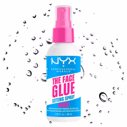 NYX Professional Makeup The Face Glue Setting Spray Spray fixateur résistant aux transferts et waterproof 60ml