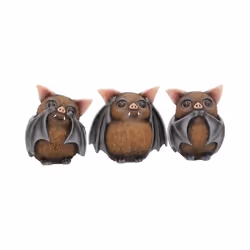 Nemesis Now  - Three Wise Bats - Statuette de 85 cm