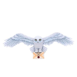 Décoration murale - Harry Potter - Hedwig - Polyrésine - 45 cm - Peint à la main