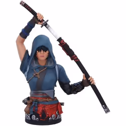Figurine Buste - NEMESIS NOW - Naoe - Résine Multicolore - 30 cm - Assassins Creed Shadows