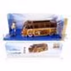 Voiture Miniature de Collection - JADA TOYS - VOLKSWAGEN Combi Woody - 1/24 - Toy Story - Marron et Blanc