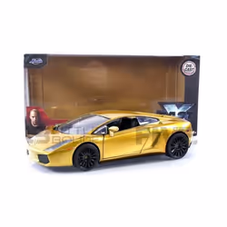 Voiture Miniature de Collection - JADA TOYS - LAMBORGHINI Gallardo - Gold Metallic - 1/24 - Fast and Furious X