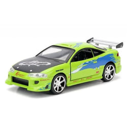 Réplique métal 1/32 - Jada Toys - Mitsubishi Eclipse 1995 - Vert - Collection - Fast & Furious