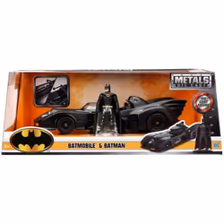 Jada Toys - Batman - Réplique 1/24 Batmobile 1989 métal avec figurine