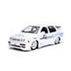 Voiture Miniature de Collection - JADA TOYS 1/24 - VOLKSWAGEN Jetta A3 - Fast And Furious - 1995 - White / Blue - 99591W