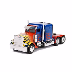 Jouet - JADA TOYS - Transformers - T1 Optimus Prime - Réplique métal 1/32