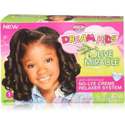African Pride Dream Kids Olive Miracle Système Defrisant sans Soude