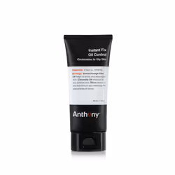 Anthony Instant Fix Oil Control, Crème, Hommes, Matifiant, Hydratant, Rafraîchissant, Peau grasse, 90 ml, Citron