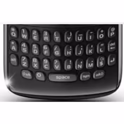 BlackBerry Curve 9360 BlackBerry OS 7.0 0,5 Go Noir