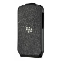 BlackBerry Flip Shell coque de protection pour téléphones portables Folio porte carte Noir