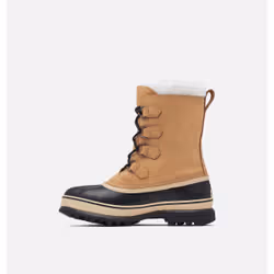 SOREL Caribou Boots Après-ski Mâle 44 1/2 Noir, Marron - Vue supplémentaire 4
