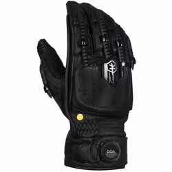 Knox Handroid POD MK5 Gants de moto, noir, taille S pour Hommes