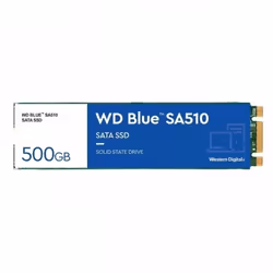 Western Digital SSD drive Blue 500GB SA510 M.2 2280 WDS500G3B0B - 0803788471402