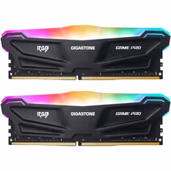 Mémoire RAM DDR4 - GIGASTONE - Game Pro - 16Go (2x8Go) - 3200MHz - Rouge