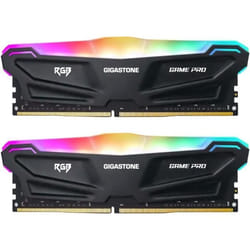 Mémoire RAM DDR4 - GIGASTONE - Game Pro - 16Go (2x8Go) - 3200MHz - Rouge