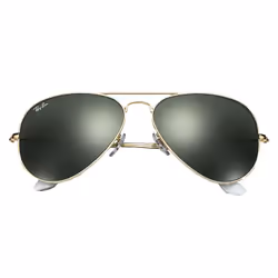 Ray-Ban Aviator Classic Vert Teinte unie + Arista