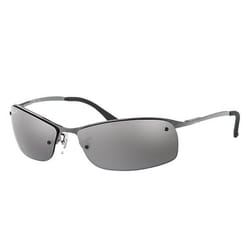 Ray-Ban RB3183 Verres polarisés Verres polarisés Argent Miroir + Gun
