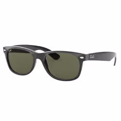 Ray-Ban New Wayfarer Classic Vert Teinte unie + Noir