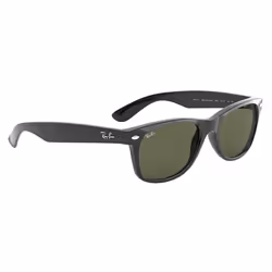 Ray-Ban New Wayfarer Classic Vert Teinte unie + Noir