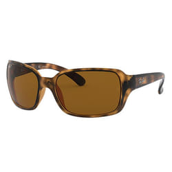 Ray-Ban RB4068 Verres polarisés Verres polarisés Brun Classique B-15 + Havane