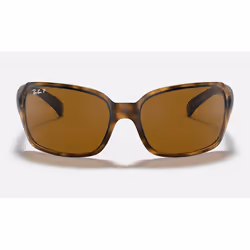 Ray-Ban RB4068 Verres polarisés Verres polarisés Brun Classique B-15 + Havane