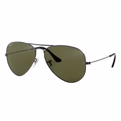 Ray-Ban AVIATOR CLASSIC, Adulte, Unisexe, Aviateur, Verres polarisés, Métal, M/L