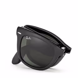 Ray-Ban Wayfarer Folding Classic Vert Classique G-15 + Noir - Vue supplémentaire 4