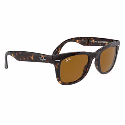 Ray-Ban Wayfarer Folding Classic Brun Classique B-15 + Havane - Vue supplémentaire 4