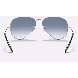 Ray-Ban Aviator Gradient Bleu clair Dégradé + Argent - Vue supplémentaire 5