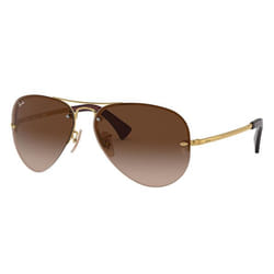 Ray-Ban RB3449 lunettes de soleil Aviateur