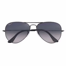 Ray-Ban Aviator Gradient Verres polarisés Verres polarisés Bleu/Gris Dégradé + Gun - Vue supplémentaire 4